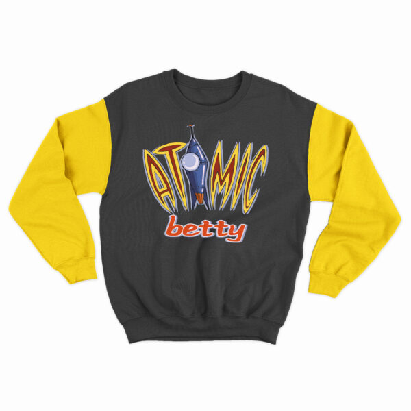Atomic Betty Dual-Color Woolen Sweatshirt