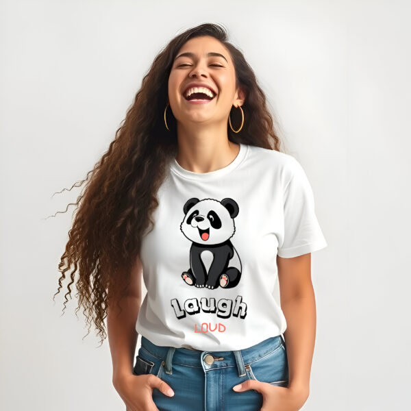 Laugh Loud Panda Tee